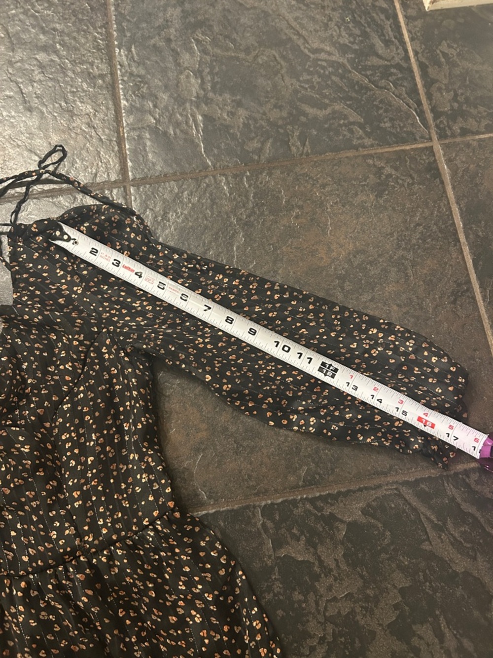 Japna dress, size XS. Sheer material over black lining. NWT. - Picture 11 of 12